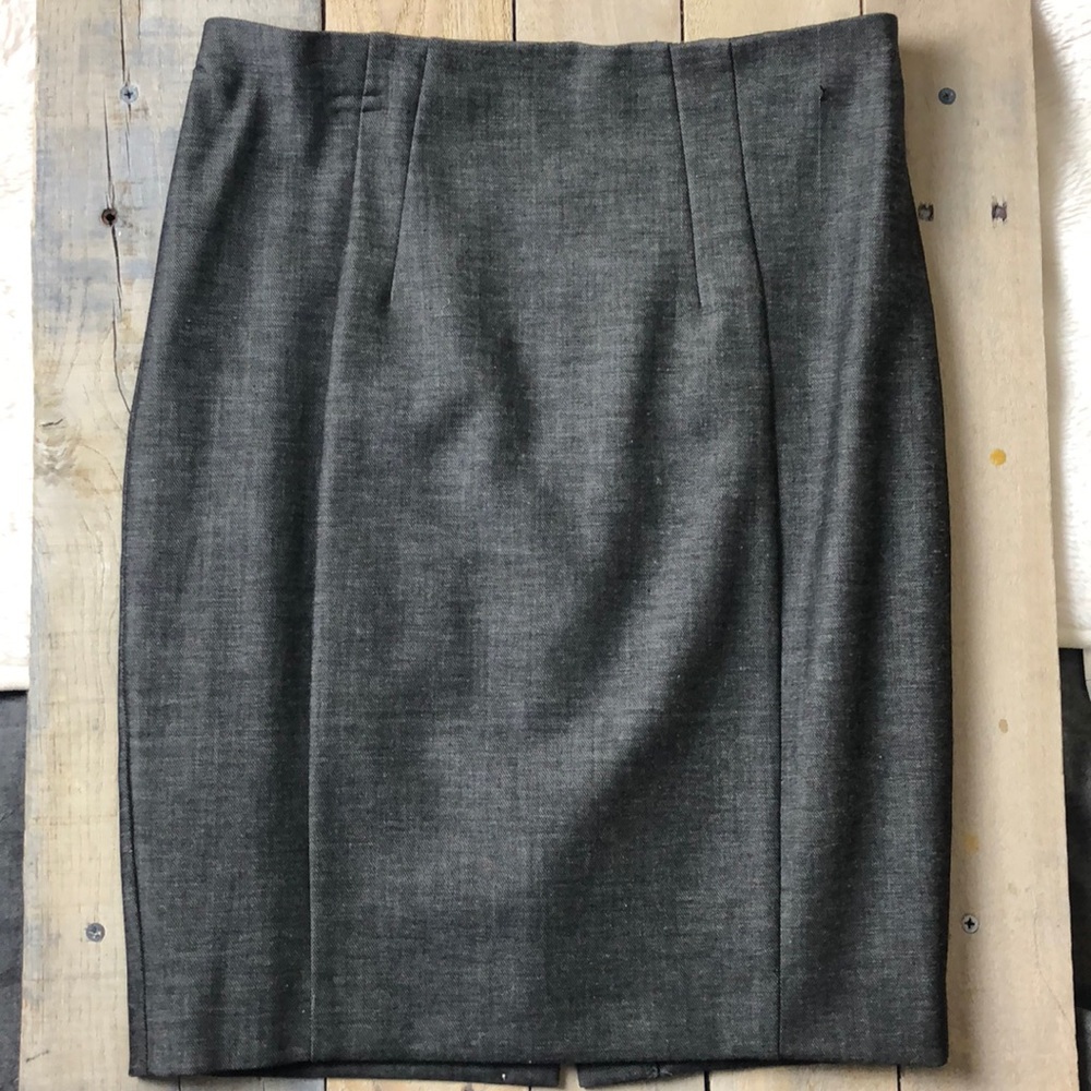 Express Grey Pencil Skirt